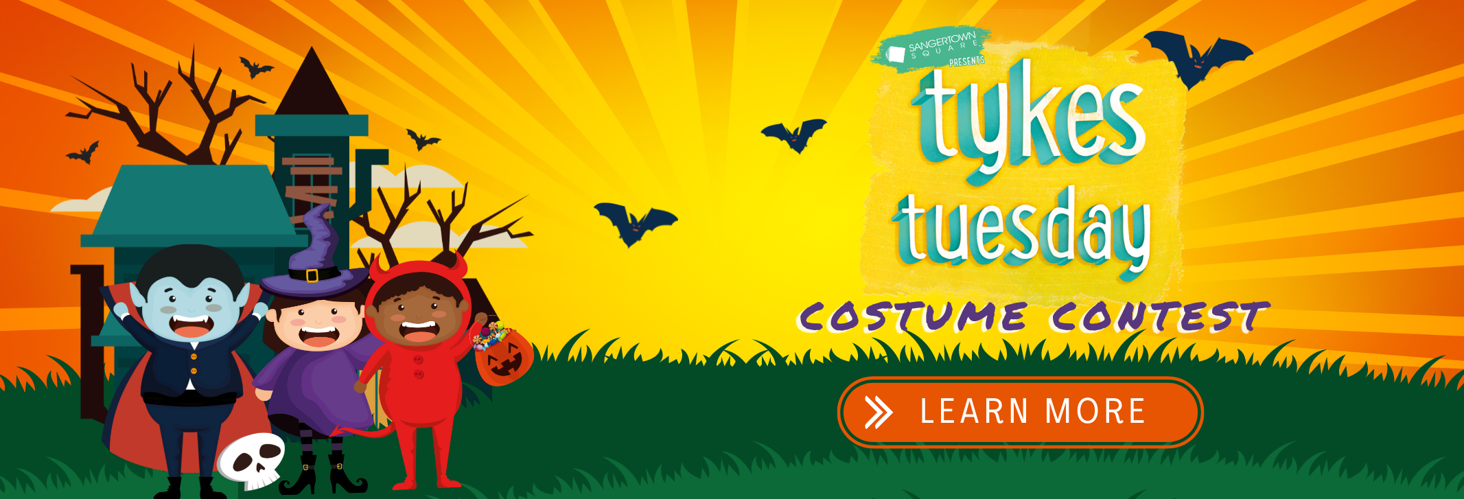 Tykes Tuesday Costume Contest Graphic
