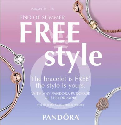 Pandora Free Style Sale