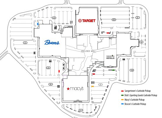 Sangertown Curbside Pickup Locations