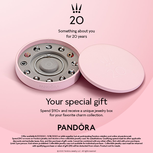 Zehnder's Gift Shop Offers Pandora Rose - A Blush of Creativity