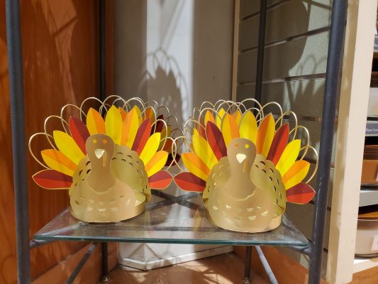 Turkey Candle Holders