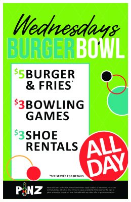 Wednesday Burger Bowl