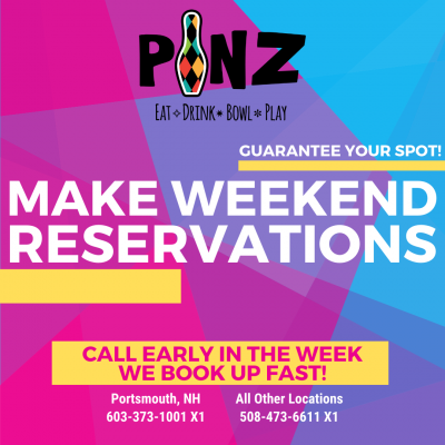 Weekend Reservations