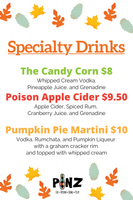Specialty Drinks