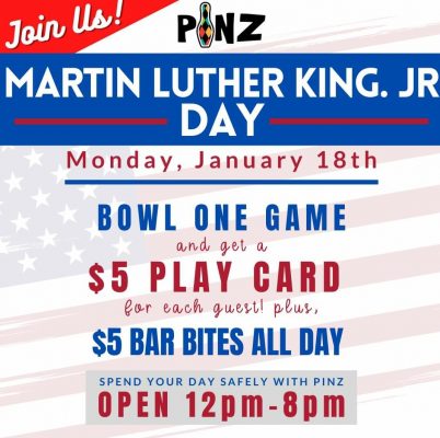 Martin Luther King Jr. Day at PiNZ