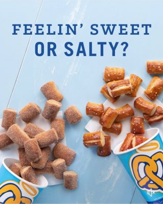 Auntie Anne's Feelin' Sweet or Salty