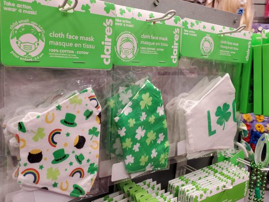 St. Patrick's Day Masks