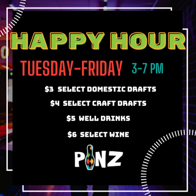 Happy Hour at PiNZ