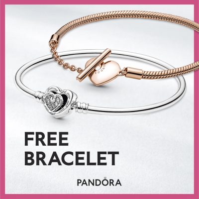 Receive a FREE Bracelet at Pandora 