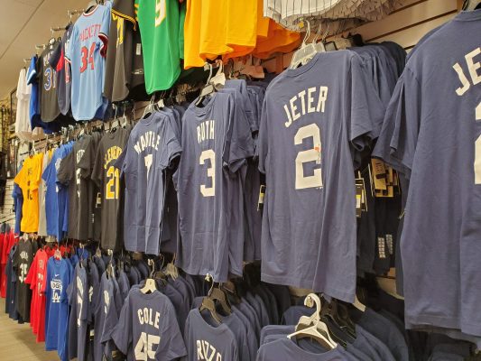 New York Yankee T-shirts from Cooperstown Connection