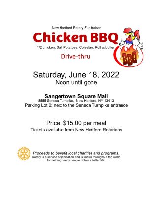 Chicken BBQ June 18, 2022