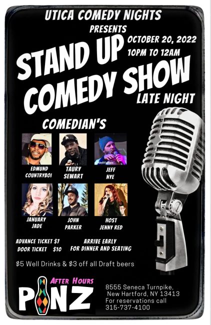 Stand Up Comedy Show Graphic