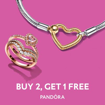 Pandora Bracelet and Ring set