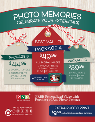 Santa Photo Pricing Graphic