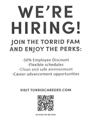 Torrid Hiring